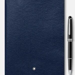 Montblanc Dark Blue Journal and Pen Combo